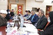 جلسه مشترک اداره آموزش و پرورش استثنایی خوزستان و بنیاد شهید و امور ایثارگران اهواز