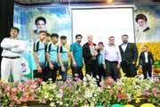 کاپ اخلاق مسابقات ورزشی دو و میدانی کشوری دانش آموزان پسر گروه آسیب دیده ی شنوایی برای آذربایجان غربی