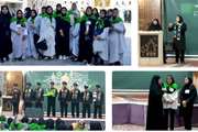 حضور دانش آموزان با نیازهای ویژه در اردوی زیارت اولی های مشهد مقدس