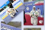 دختر جودوکار شاهرودی طلایی شد