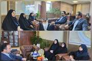 دیدار مسئولان آموزش‌وپرورش استثنایی کشور با مدیرکل آموزش‌وپرورش البرز