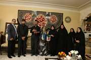 دیدار مسئولان سازمان آموزش‌وپرورش استثنایی کشور با خانواده شهید «امیرعلی شاه‌حیدری» در البرز