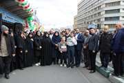 گزارش تصویری/  برپایی غرفه سازمان آموزش‌وپرورش استثنایی در  راهپیمایی ۲۲ بهمن 