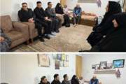 تجلیل از پدر شهید اسکندری به مناسبت روز پدر