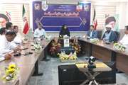 دیدار و گفت‌وگوی رئیس آموزش و پرورش استثنایی استان با فرماندار قصرقند