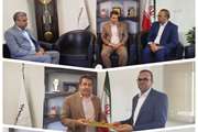 دیدار رئیس اداره آموزش و پرورش استثنایی خراسان جنوبی با مدیرعامل سازمان اتوبوسرانی شهرداری بیرجند
