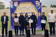محدثه رضایی‌نیا نایب‌قهرمان کشور شد