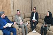 دیدار دکتر حسینی معاون وزیر و رئیس سازمان آموزش و پرورش استثنایی کشور با رئیس دانشگاه فرهنگیان قزوین یک شنبه 8 دی ماه 98