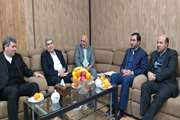 دیدار دکتر حسینی معاون وزیر و رئیس سازمان آموزش و پرورش استثنایی کشور با دکتر حمیدی معاون تربیت بدنی و سلامت - دوشنبه 9 دی ماه 98