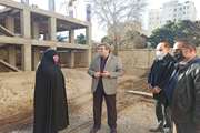 بازدید از پروژه توسعه مدرسه استثنایی شهید صیاد شیرازی شهر تهران
