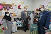 افتتاح نمایشگاه توانمندی ها و دستاوردهای هنری دانش آموزان با نیازهای ویژه  در  استان البرز