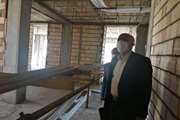 بازدید رئیس آموزش و پرورش استثنایی آذربایجان غربی  از مدرسه درحال ساخت استثنایی
