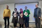 نمایش فیلم کوتاه جامانده در آموزشگاه میثاق استان قزوین