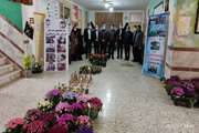 افتتاح نمایشگاه گل و گیاه مدرسه استثنایی تلاش در گلستان
