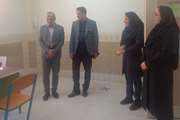 حضور مدیر و رئیس گروه توانبخشی سازمان آموزش و پرورش استثنایی کشور در مرکز جامع زاهدان