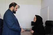 تقدیر از همکار با آسیب‌ بینایی سازمان آموزش و پرورش استثنایی کشور 