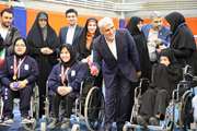 گزارش تصویری/ آیین نمادین روز ملی پاراالمپیک در مدرسه استثنایی شهید محبی