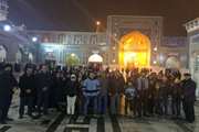 اعزام 36 دانش آموز زیارت اولی سمناني به مشهد مقدس