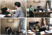 نشست ویدئو کنفرانسی ستاد اجرایی سنجش استان کهگیلویه وبویراحمد