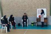 دوره آموزش مربیگری گلبال در زنجان برگزار شد