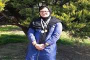 موفقيت دانش آموز با نیاز ویژه کردستانی در رقابتهای شنای قهرمانی نابینایان کشور